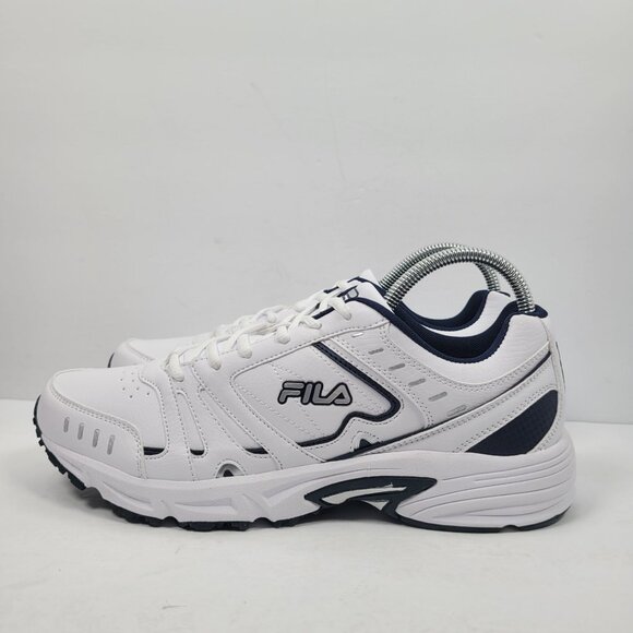 Fila Memory Go The Distance Men's White Sneakers 1GH23008-109 US Size 10.5 NWOT - Picture 2 of 8